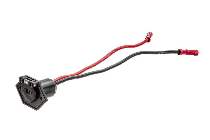 MotorGuide موترغيد 8M4000954 مقبس طاقة لمحرك التجديف، 2-سن، 12 فولت، 24 فولت أو 36 فولت لمحركات التجديف، لتركيب لوحة المقدمة - Image 4
